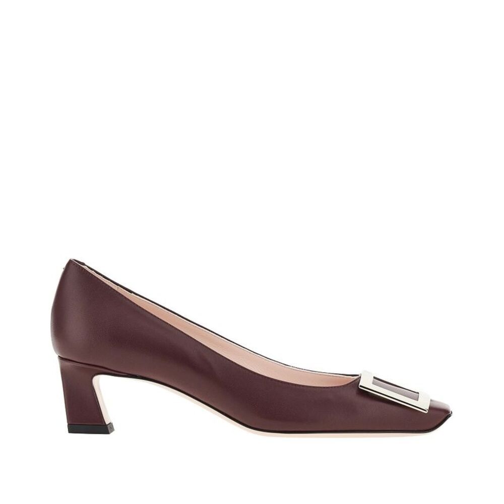 Roger Vivier Women 'Trompette' Leather Pumps